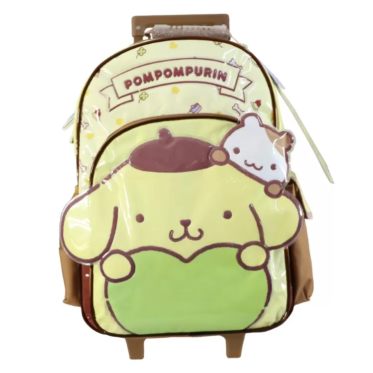 Mochila Escolar 2026 Pompompurin 18" con Carro Art.SR3701
